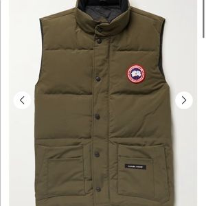 Olive Canada Goose Vest